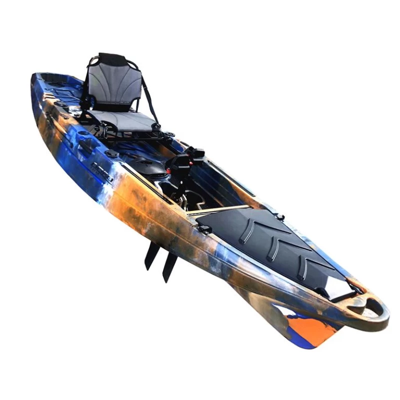 Professional Fishing Kayak - Επαγγελματικό Kαγιάκ Ψαρέματος Ποδηλατικό KICK-UP FINS DO (Preview 1)