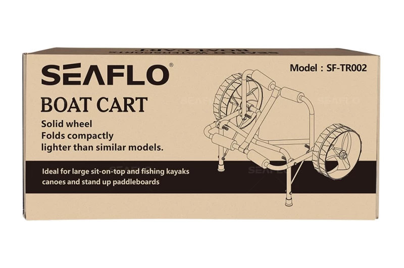 TΡΕΙΛΕΡ ΜΕΤΑΦΟΡΑΣ KAYAK SEAFLO  BLACK SF-TR002 (Preview 6)