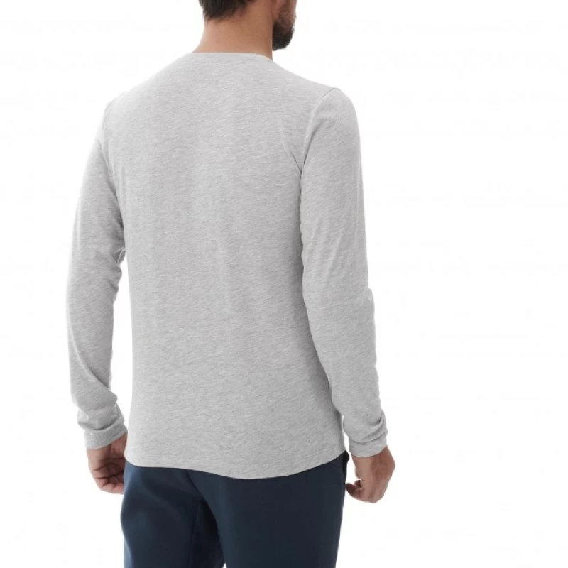ΜΠΛΟΥΖΑ ΑΝΔΡΙΚΗ MILLET OVERLAP TS LS M GREY (Preview 3)