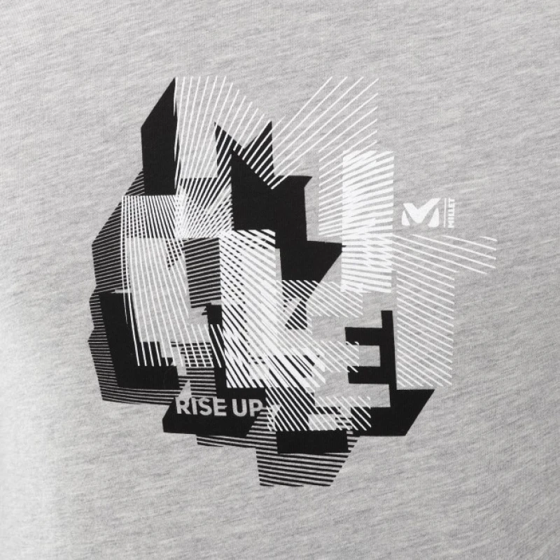ΜΠΛΟΥΖΑ ΑΝΔΡΙΚΗ MILLET OVERLAP TS LS M GREY (Preview 4)