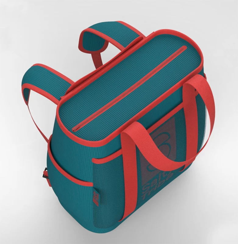 Jobe Beach Tote SALTY TRIBE 45x40x21 cm, Τσάντα παραλίας, TRI-053 (Preview 2)