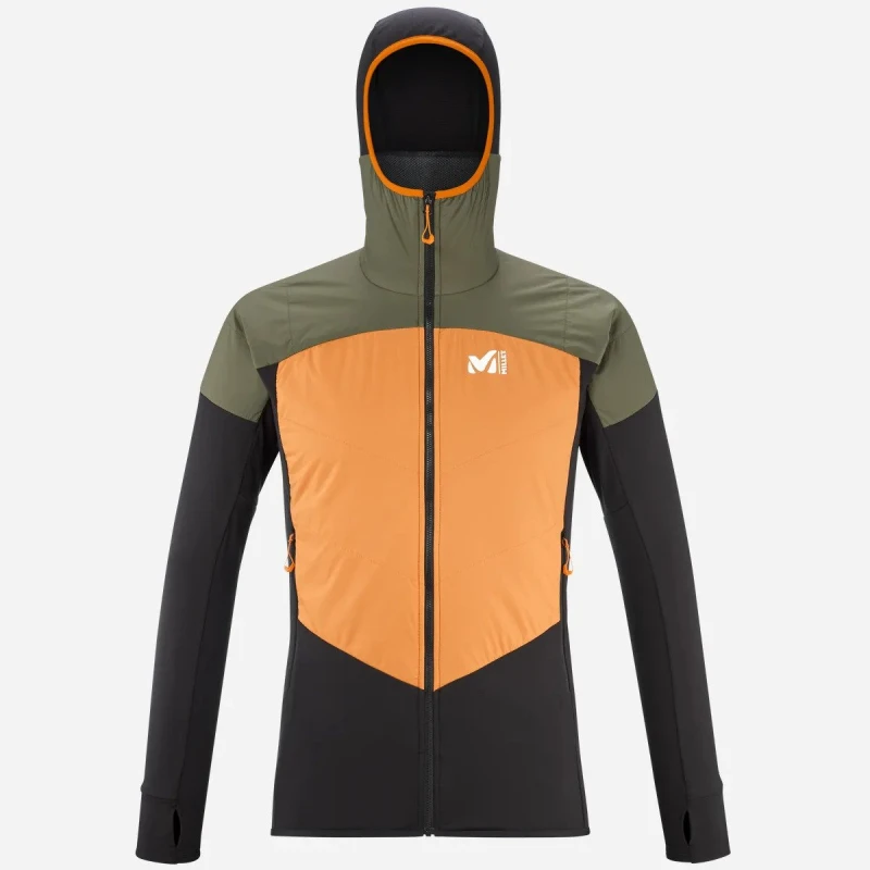 Μπουφάν ski ανδρικό fleece Millet  RUTOR ALPHA HOODIE M /Khaki (Preview 1)