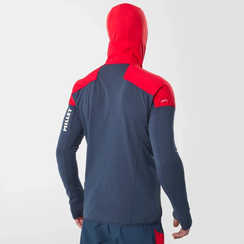 Μπουφάν ski ανδρικό fleece Millet  RUTOR ALPHA HOODIE M /Khaki (Preview 4)