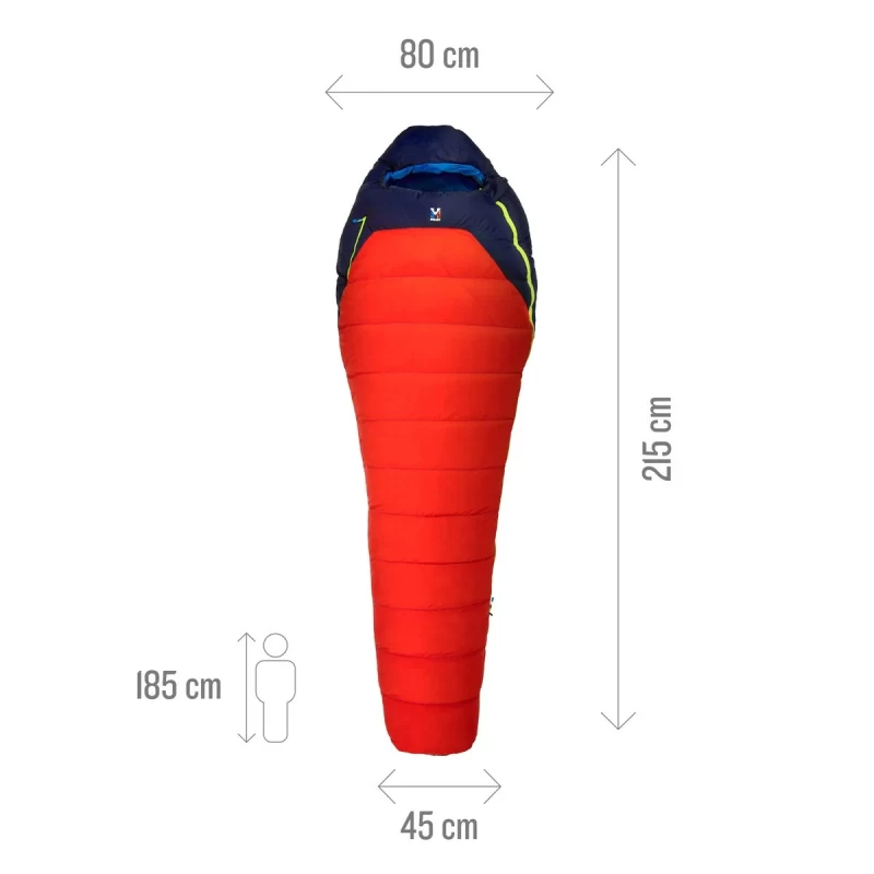 Υπνόσακος Millet TRILOGY SUMMIT Saphir/Rouge (Preview 5)