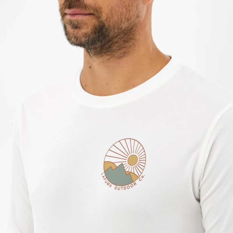 Μπλούζα ανδρική Shield TEE Men's T-Shirt LAFUMA /Salte Gray (Preview 2)