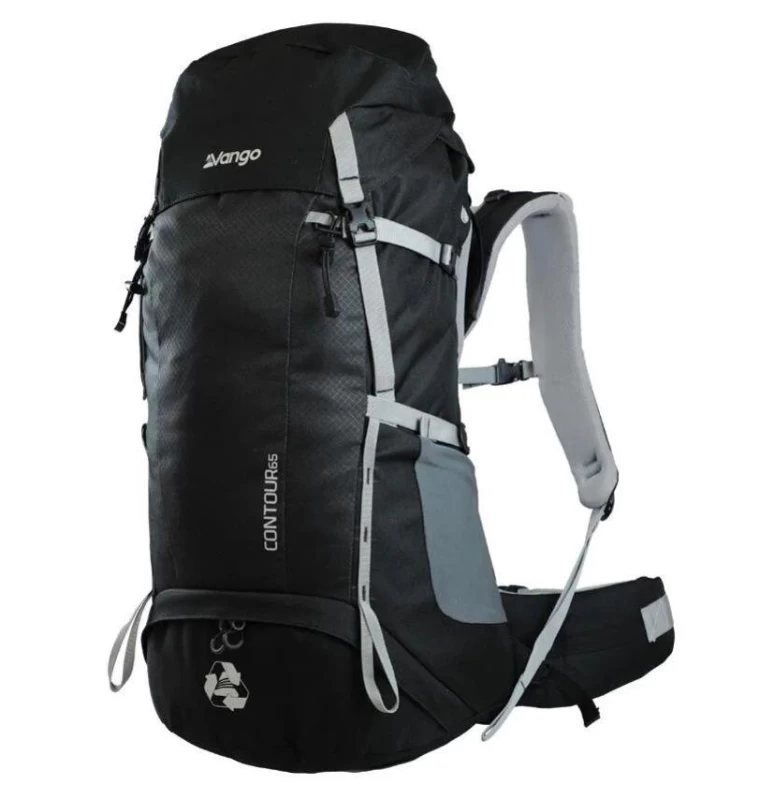 VANGO Contour 65, Ορειβατικό Σακίδιο Πλάτης RUUCONTOU000001 /Black (Preview 1)