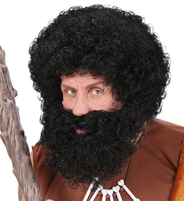Αποκριάτικη Περούκα με Γενειάδα Χαρακτήρων 318784 (Preview 2)
