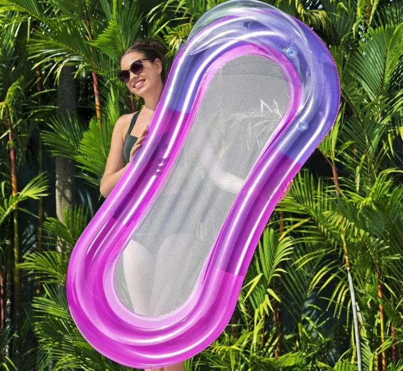 Bestway Aqua Lounge Φουσκωτό Στρώμα Θαλάσσης Μώβ 160x84cm 51103b (Preview 6)