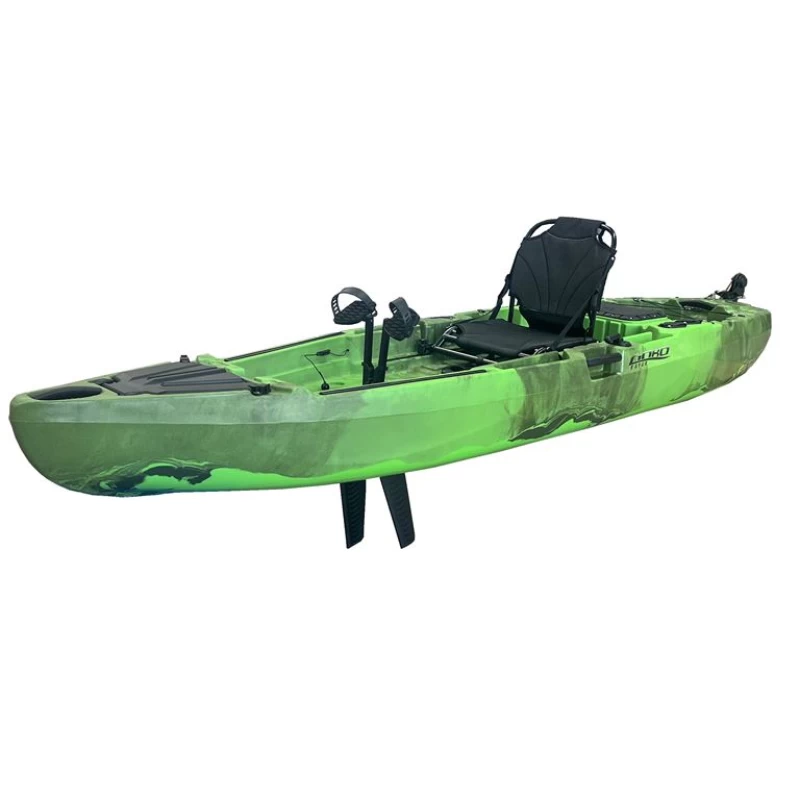 Καγιακ GOBO GATOR SOT Πράσινο Ποδηλατικό KICK UP FINS Ενός Ατόμου (Preview 1)