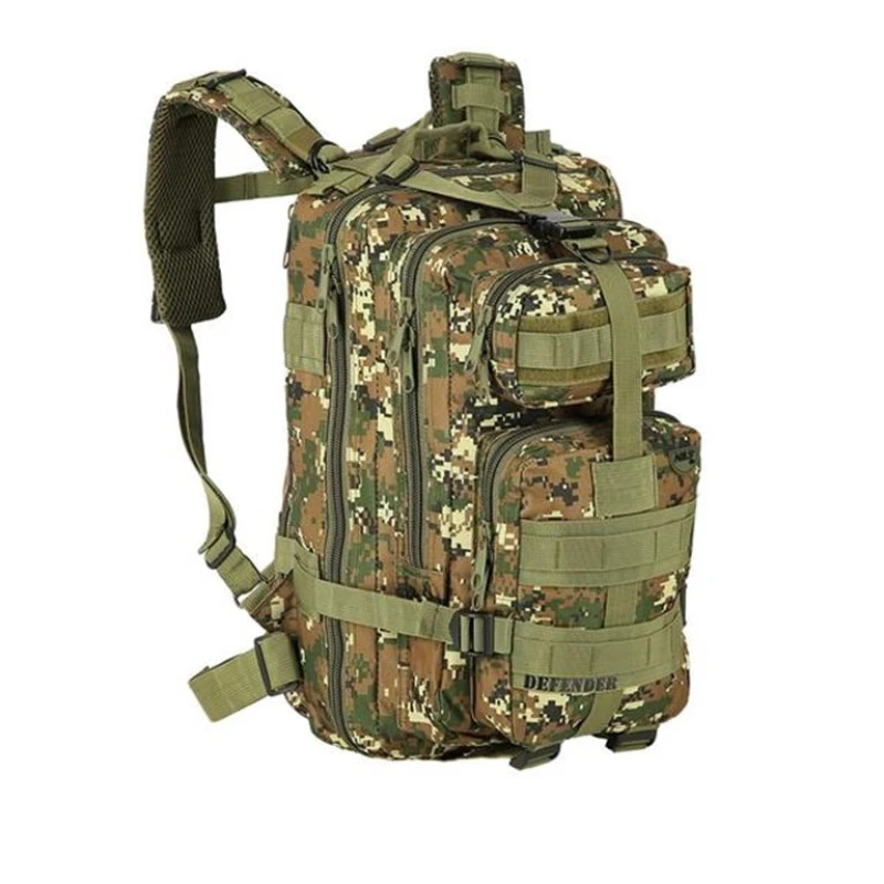 Σακίδιο Πλάτης Nils Camp Defender Green Moro CBT7204 (Preview 1)