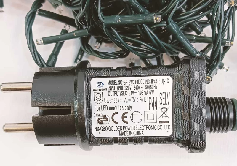 200 Led Λαμπάκια G/Orange Επεκτεινόμενα με Πρόγραμμα 10m - IP44 - 62319 (Preview 6)