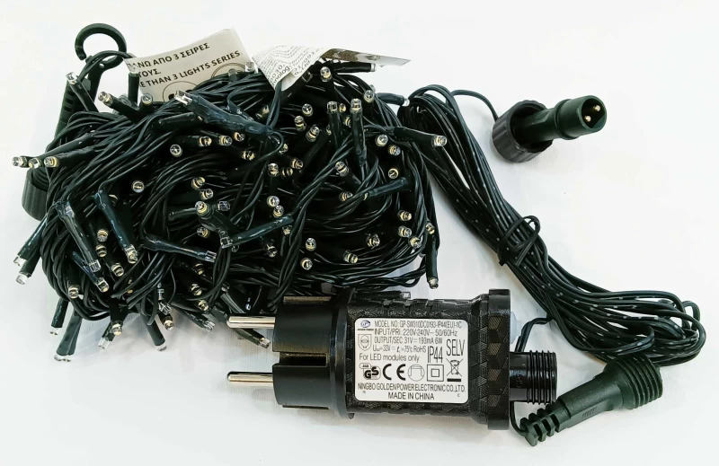 200 Led Λαμπάκια G/Orange Επεκτεινόμενα με Πρόγραμμα 10m - IP44 - 62319 (Preview 3)