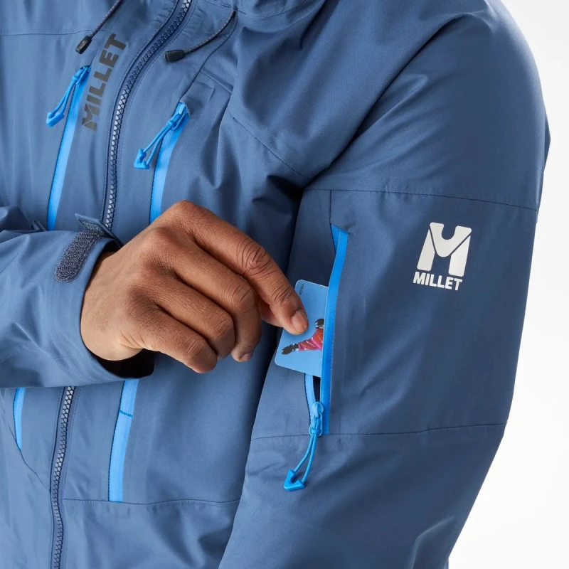Millet WHITE 3L M, Τζάκετ ανδρικό για ski, MIV9519_N0395 /Dark Denim (Preview 13)