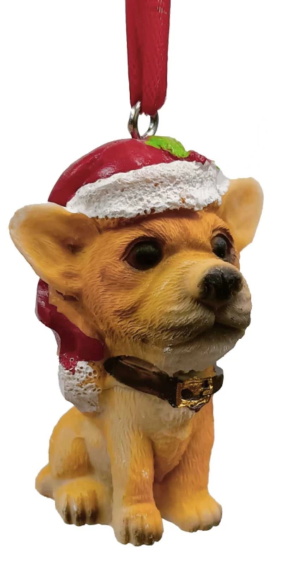 Χριστουγεννιάτικο Στολίδι Σκυλάκι με Σκούφο 6cm 289122b (Preview 1)