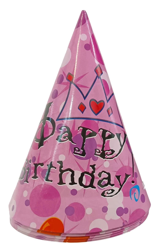 Σετ 6 τεμάχια Χάρτινα Καπελάκια Πάρτυ 20cm 318974 (Preview 1)