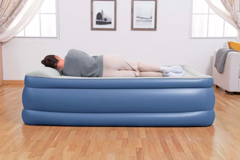 BESTWAY TriTech Queen 203x152x56cm Twin Built-in AC pump, Φουσκωτό Στρώμα Ύπνου Διπλό  (Preview 6)