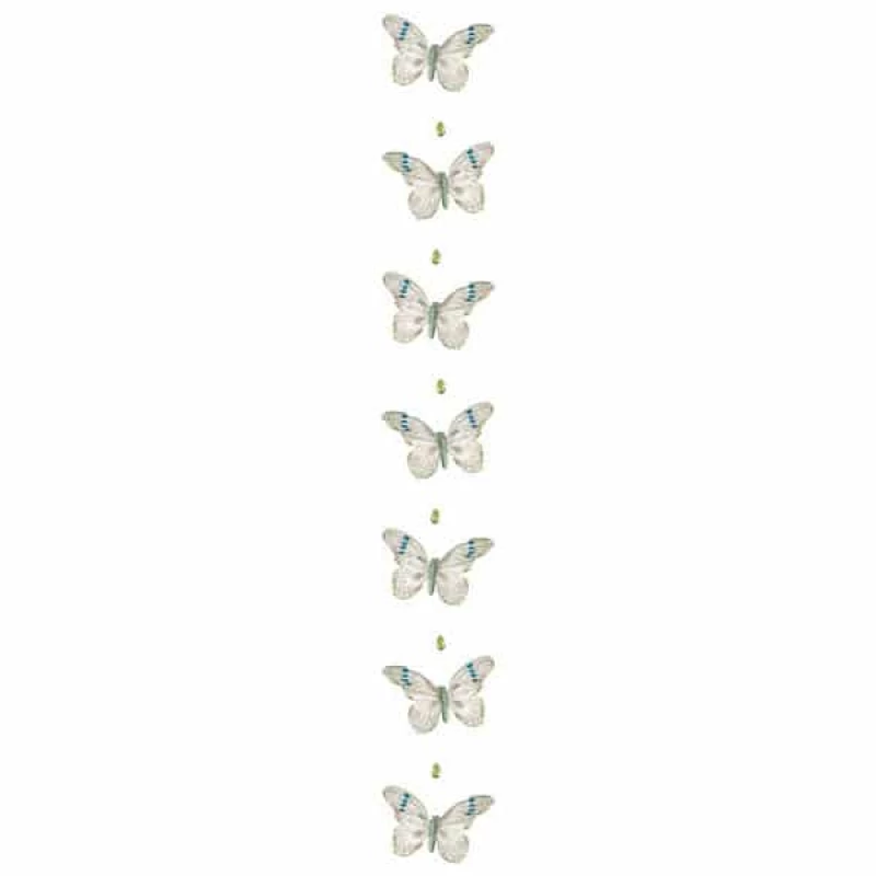 JΚ Home Décor - Γιρλάντα Πεταλούδα Λαχανί 15cm (Preview 1)
