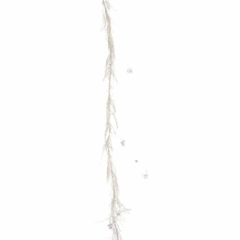 JΚ Home Décor - Γιρλάντα με Πέρλα Λευκή 180cm (Preview 1)