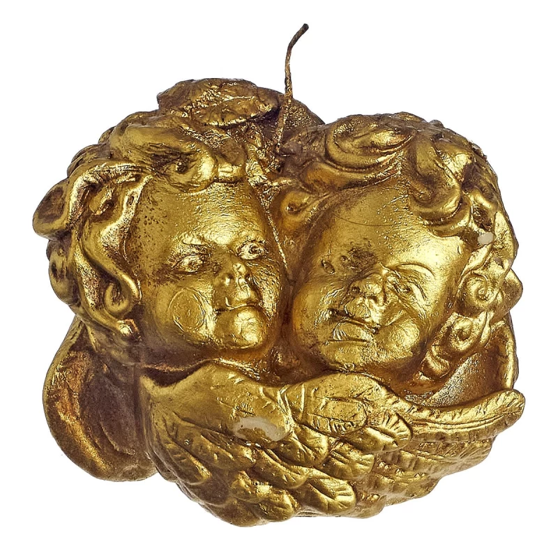 JΚ Home Décor - Κερί Αγγελάκι Χρυσό (Preview 1)