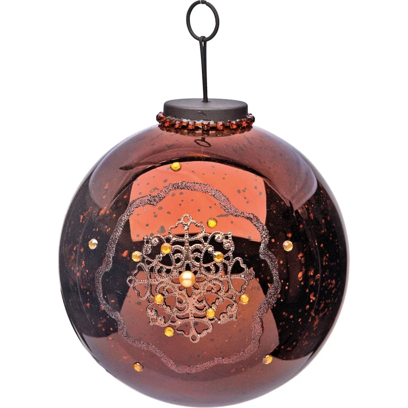 JΚ Home Décor - Μπάλα Γυάλινη Χριστουγέννων (Preview 1)