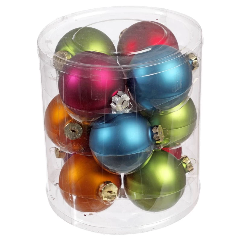 JΚ Home Décor - Μπάλα Γυάλινη S/12 8cm (Preview 1)