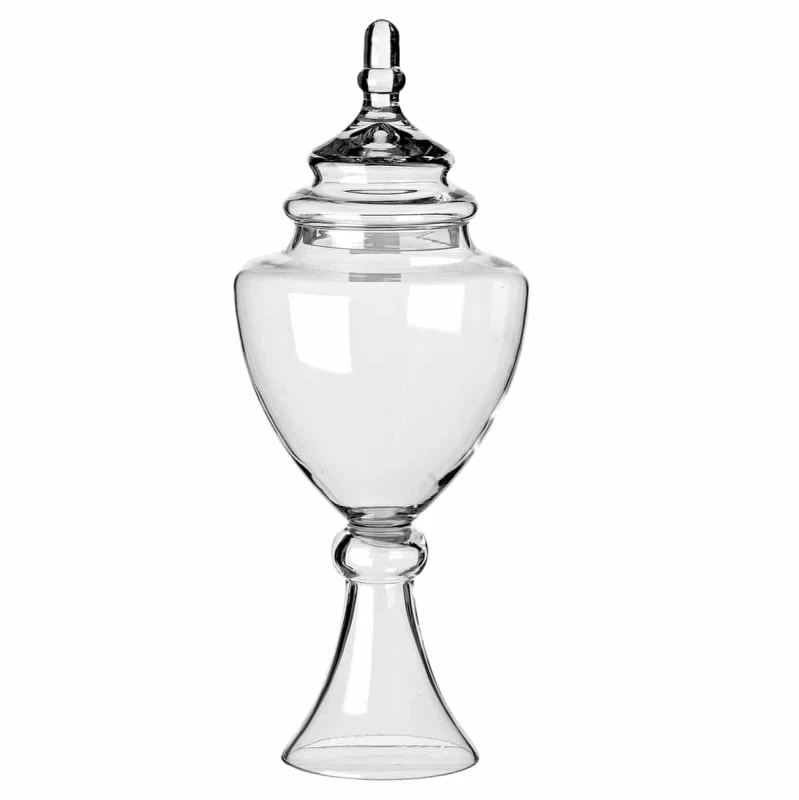 JK Home Décor - Γυάλα Με Καπάκι 22x55cm (Preview 1)