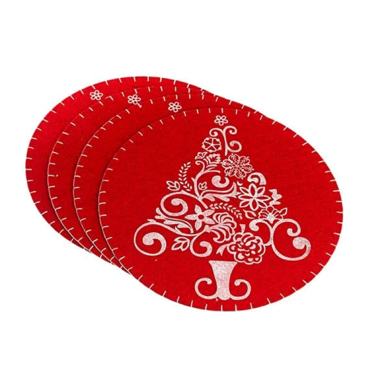 JΚ Home Décor - Σουπλά Στρογγυλό S/4 (Preview 1)