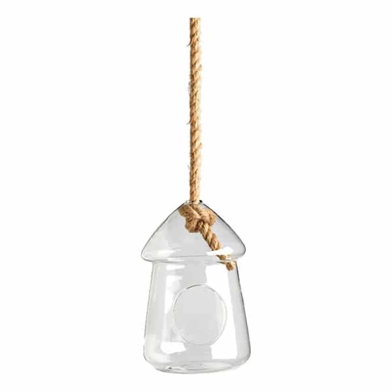 JΚ Home Décor - Μανιτάρι με Άνοιγμα Γυάλινο 15x23cm (Preview 1)
