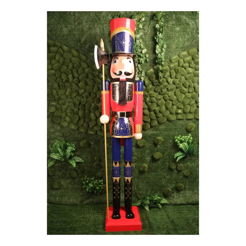 JΚ Home Décor - Καρυοθραύστης Ξύλινος 150cm (Preview 1)