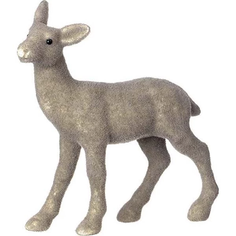 JΚ Home Décor - Ελάφι Γκρι 23x22cm (Preview 1)