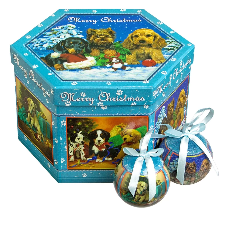 JΚ Home Décor - Μπάλες Οικολογικές σε Κουτί S/14 7.5cm (Preview 1)