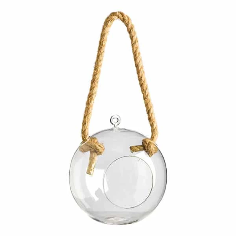 JK Home Décor - Μπάλα Γυαλινη με Άνοιγμα 13x12cm (Preview 1)