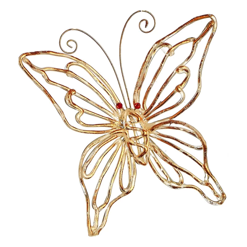 JΚ Home Décor - Στολίδι Πεταλούδα Χριστουγέννων (Preview 1)