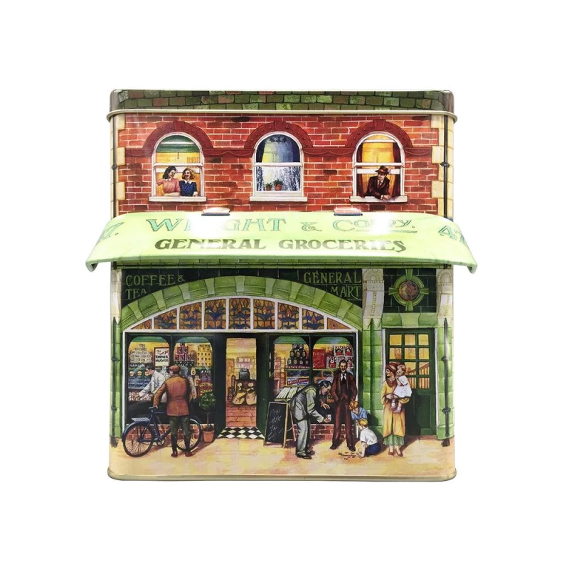 JK Home Décor - Κουτί Μεταλλικό Μαγαζί General Groceries 18x10x21.5cm (Preview 1)