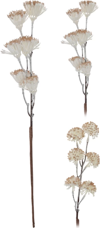 JΚ Home Décor - Κλαδί Floral Λευκό 84cm (Preview 1)