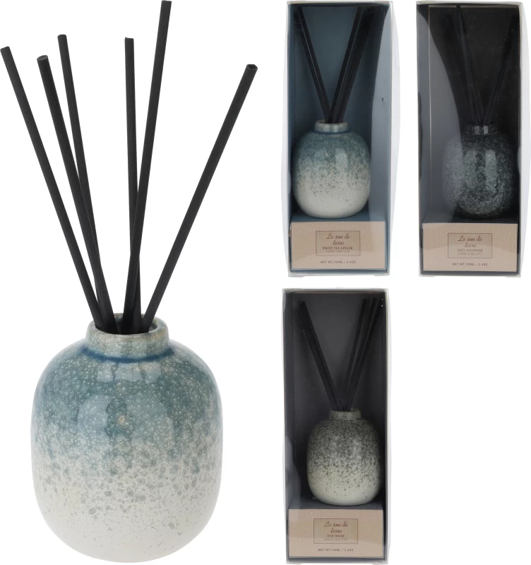 JΚ Home Décor - Αρωμάτικο Χώρου σε Κεραμικό 3Σχδ 10x8x27cm (Preview 1)