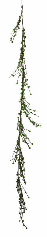 JΚ Home Décor - Γιρλάντα με Πράσινα Berries 120cm (Preview 1)