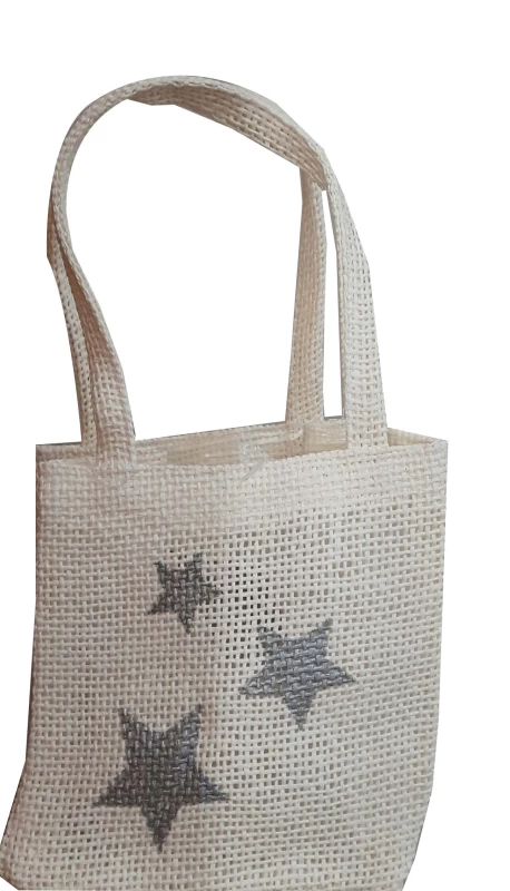 JΚ Home Décor - Τσαντάκι με Αστέρι Ασημί (Preview 1)