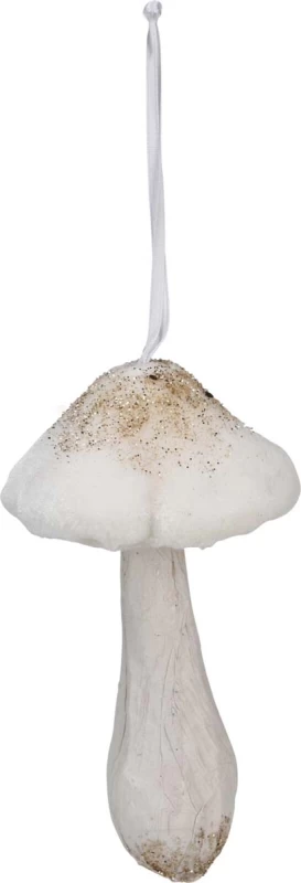 JΚ Home Décor - Στολίδι Μανιτάρι Βελούδο 12cm 3Σχδ (Preview 1)