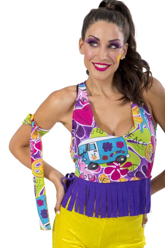 Αποκριάτικη Στολή Χίπισσα (Preview 3)