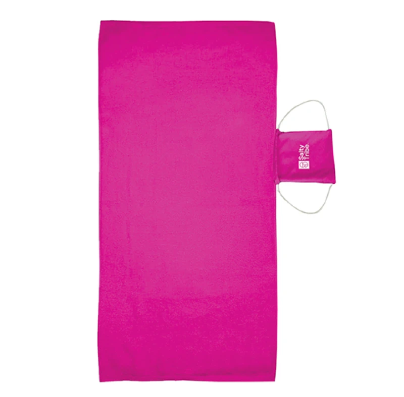 SALTY TRIBE Bajau Beach Towel & Swim Bag, Πετσέτα θαλάσσης & Τσάντα /Barbie Pink (Preview 1)