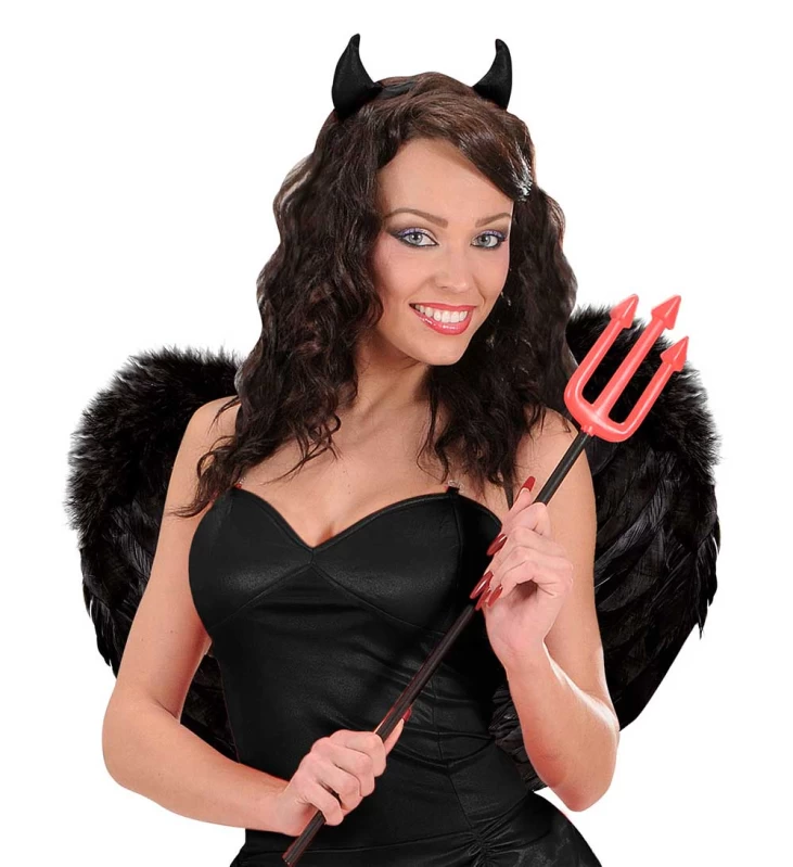 Φτερά Αγγέλου Μαύρα Deluxe 50x37cm 313637 (Preview 3)