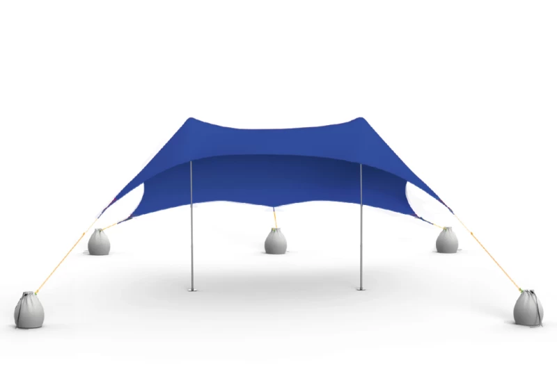 SALTY TRIBE Aeolians Beach Elastic Tent 300x250 cm, Τέντα Παραλίας με Προστασία UV, TR (Preview 1)