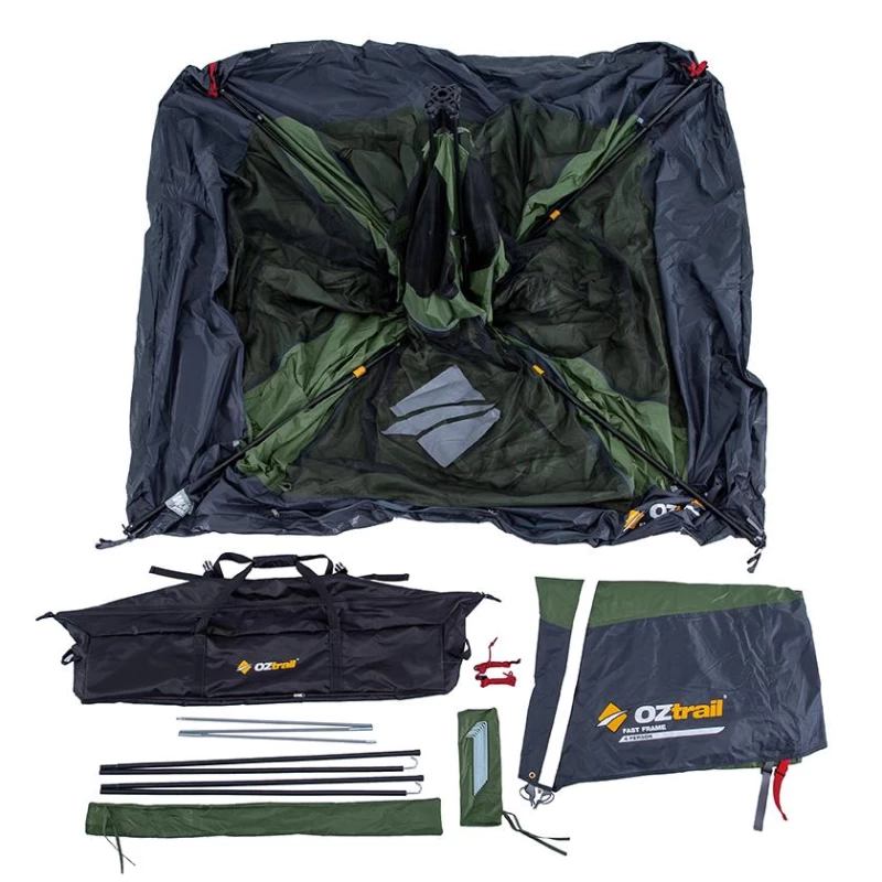OZTRAIL Fast Frame 6P Tent, Αυτόματη Σκηνή 6 Ατόμων, 300 x 280 x 195(ύψος) cm, 1000011 (Preview 5)