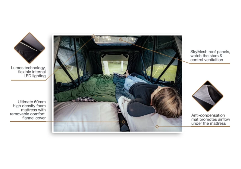 Σκηνή οροφής αυτοκινήτου Oztrail TARKINE 1400 (Preview 11)