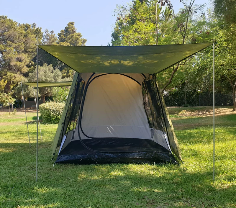 SALTY TRIBE Calusa, Οικογενειακή Σκηνή Camping 6 ατόμων, 360 x 220 x 180(ύψος) cm, TRI (Preview 7)