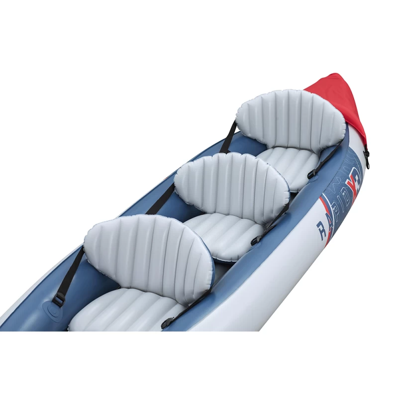 Hydro-Force Rapid X3 Set BESTWAY Φουσκωτό Καγιάκ τριών ατόμων, Μήκος: 3.81m, Αντοχή: 2 (Preview 2)