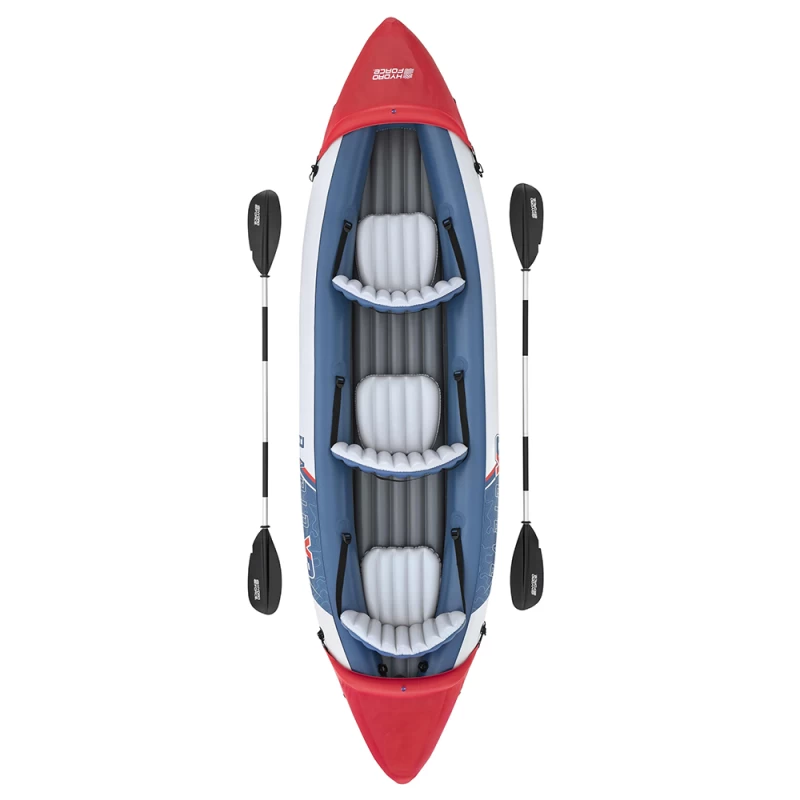 Hydro-Force Rapid X3 Set BESTWAY Φουσκωτό Καγιάκ τριών ατόμων, Μήκος: 3.81m, Αντοχή: 2 (Preview 3)