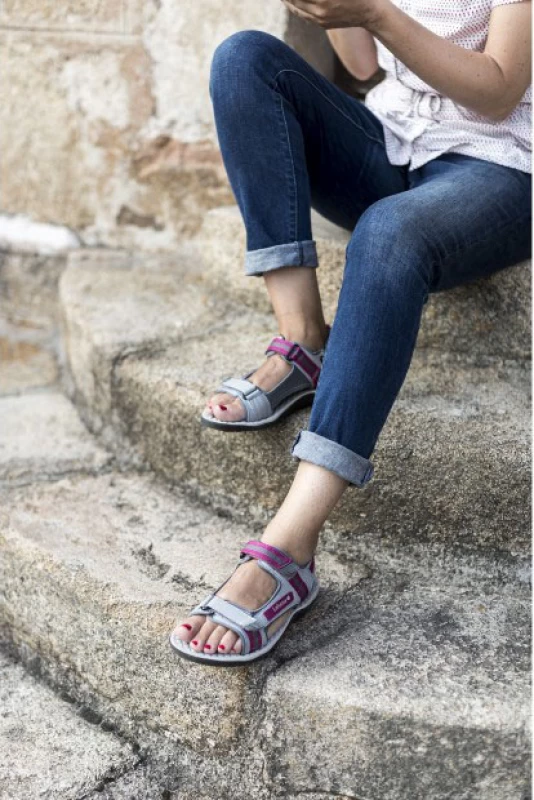 ΣΑΝΔΑΛΙΑ ΓΥΝΑΙΚΕΙΑ LAFUMA LD LANKA MERCURY GREY (Preview 4)