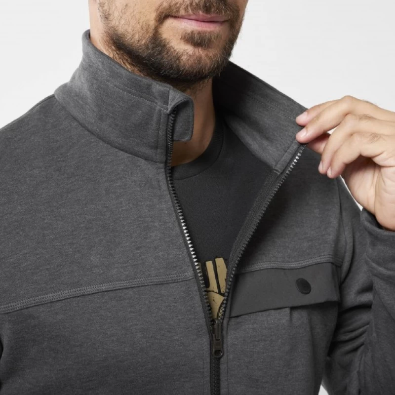 Ζακέτα Ανδρική Lafuma Ecoleaf F-Zip Black (Preview 2)